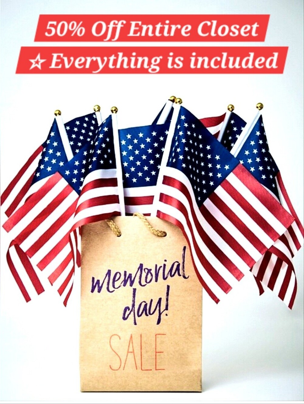 50% OFF SALE